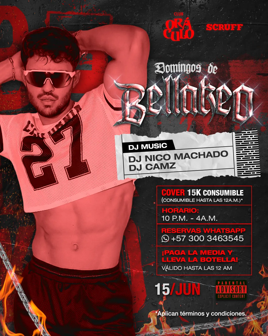 Rumba-Gay-Club-Oráculo-Domingo-Bellakeo