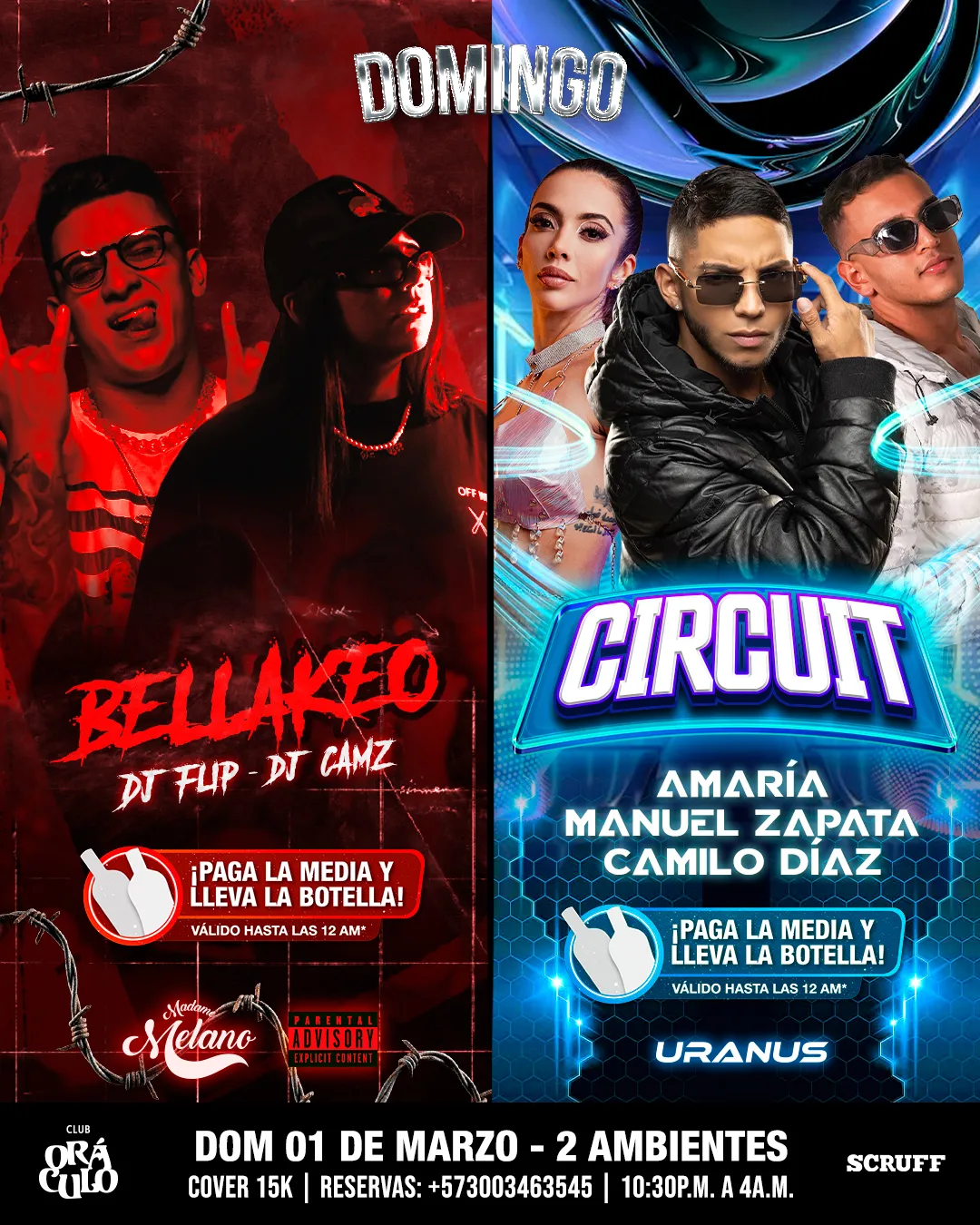 Rumba-Gay-Club-Oráculo-Domingo-Bellakeo-Crossover