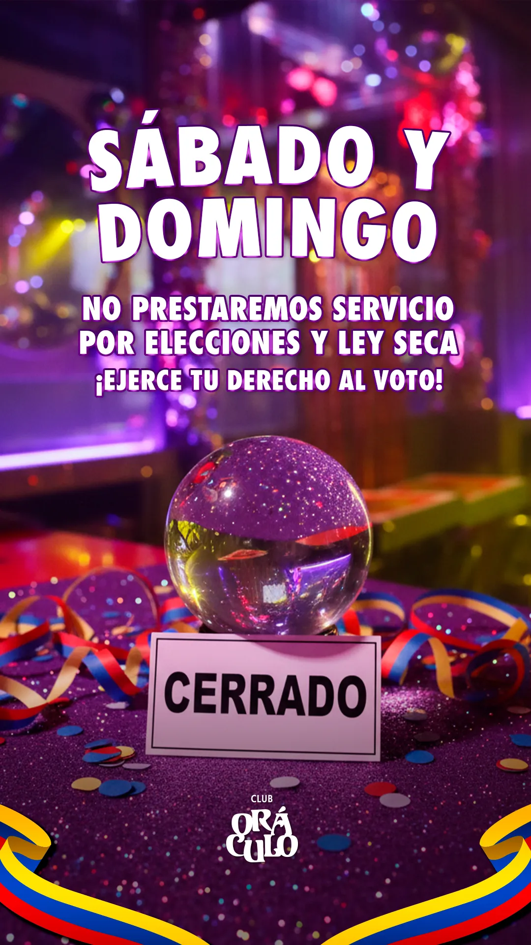 Evento sábado show drag en Club Oráculo - Mobile