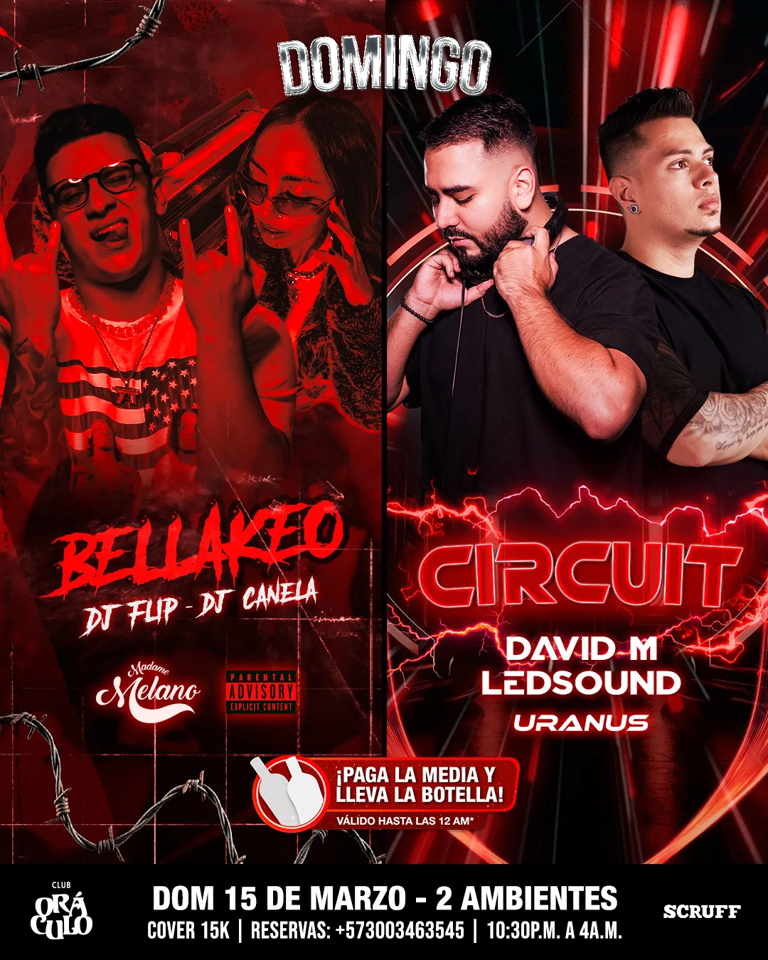 Rumba-Gay-Club-Oráculo-Domingo-Bellakeo-Crossover