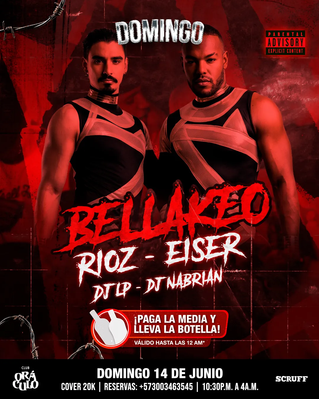 Rumba-Gay-Club-Oráculo-Domingo-Bellakeo-Crossover