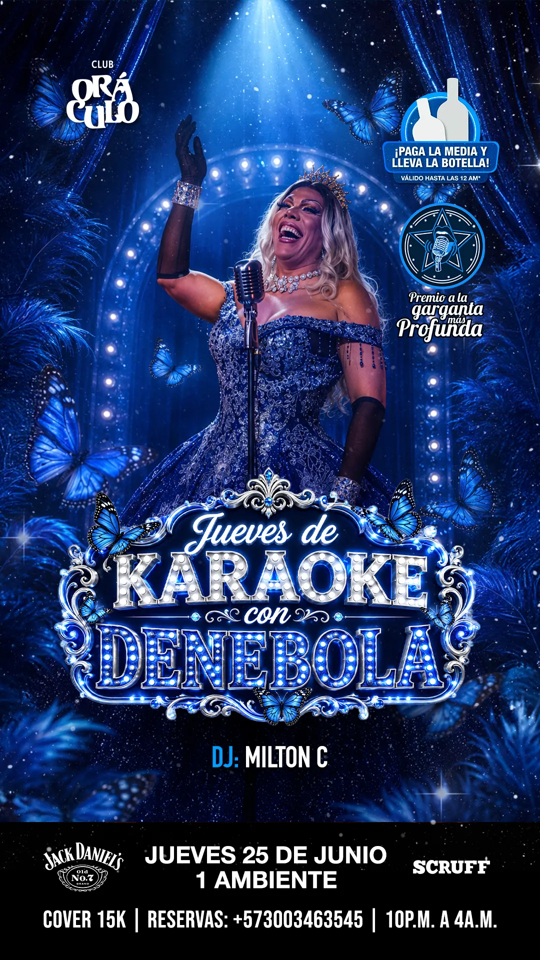 Evento jueves karaoke en Club Oráculo - Mobile