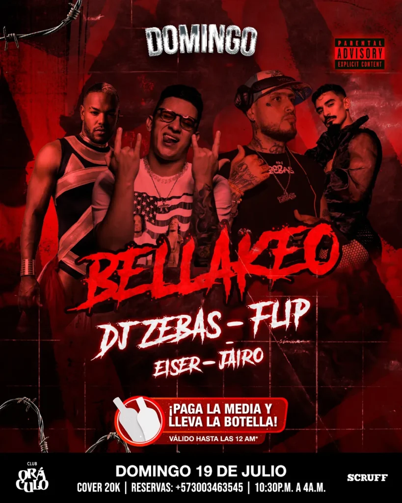 Rumba-Gay-Club-Oráculo-Domingo-Bellakeo