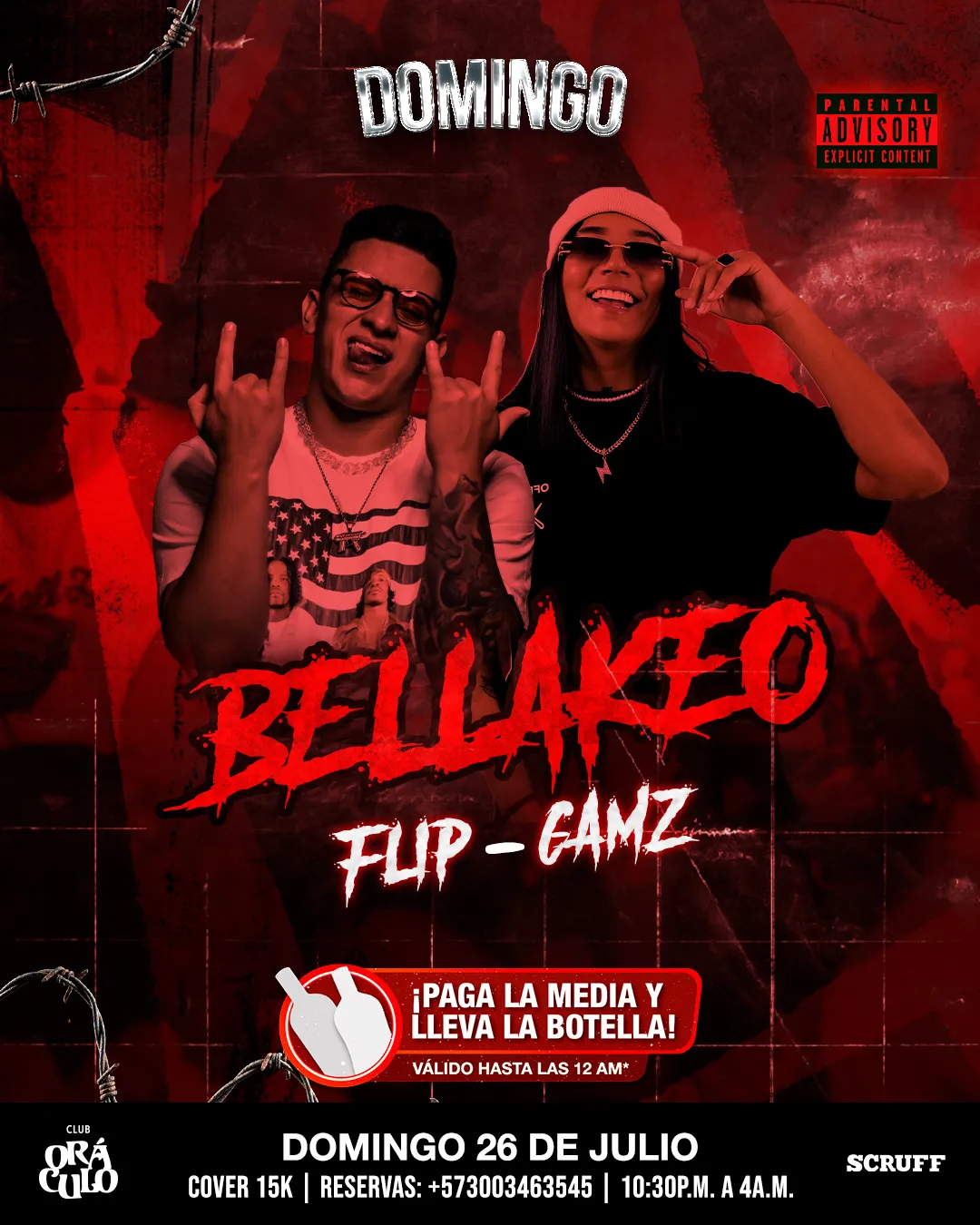 Rumba-Gay-Club-Oráculo-Domingo-Bellakeo