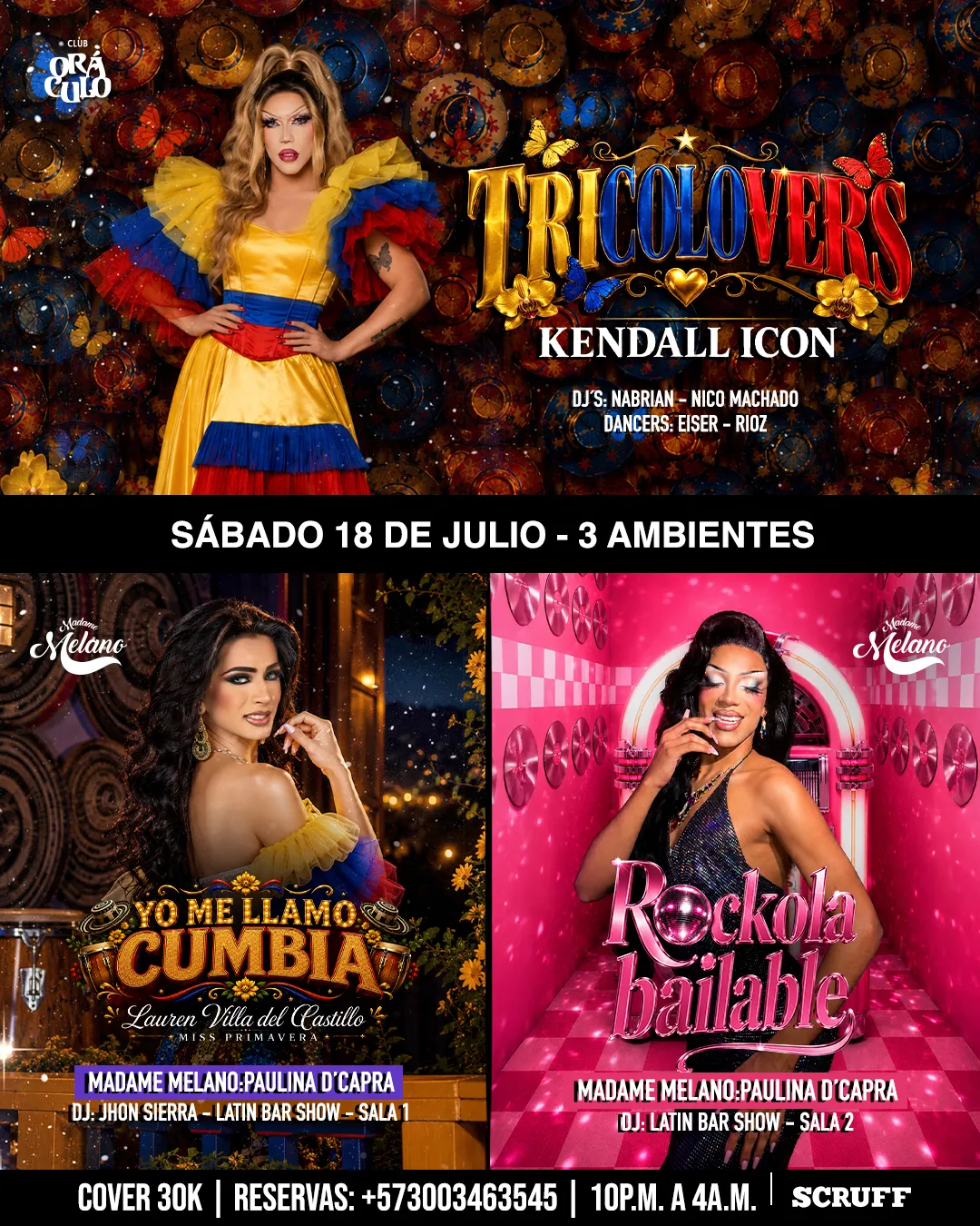 Rumba-Gay-Club-Oráculo-Sábado-Show-Drag