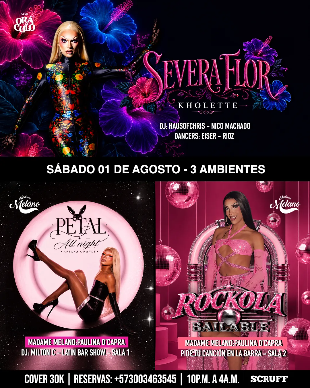 Rumba-Gay-Club-Oráculo-Sábado-Show-Drag
