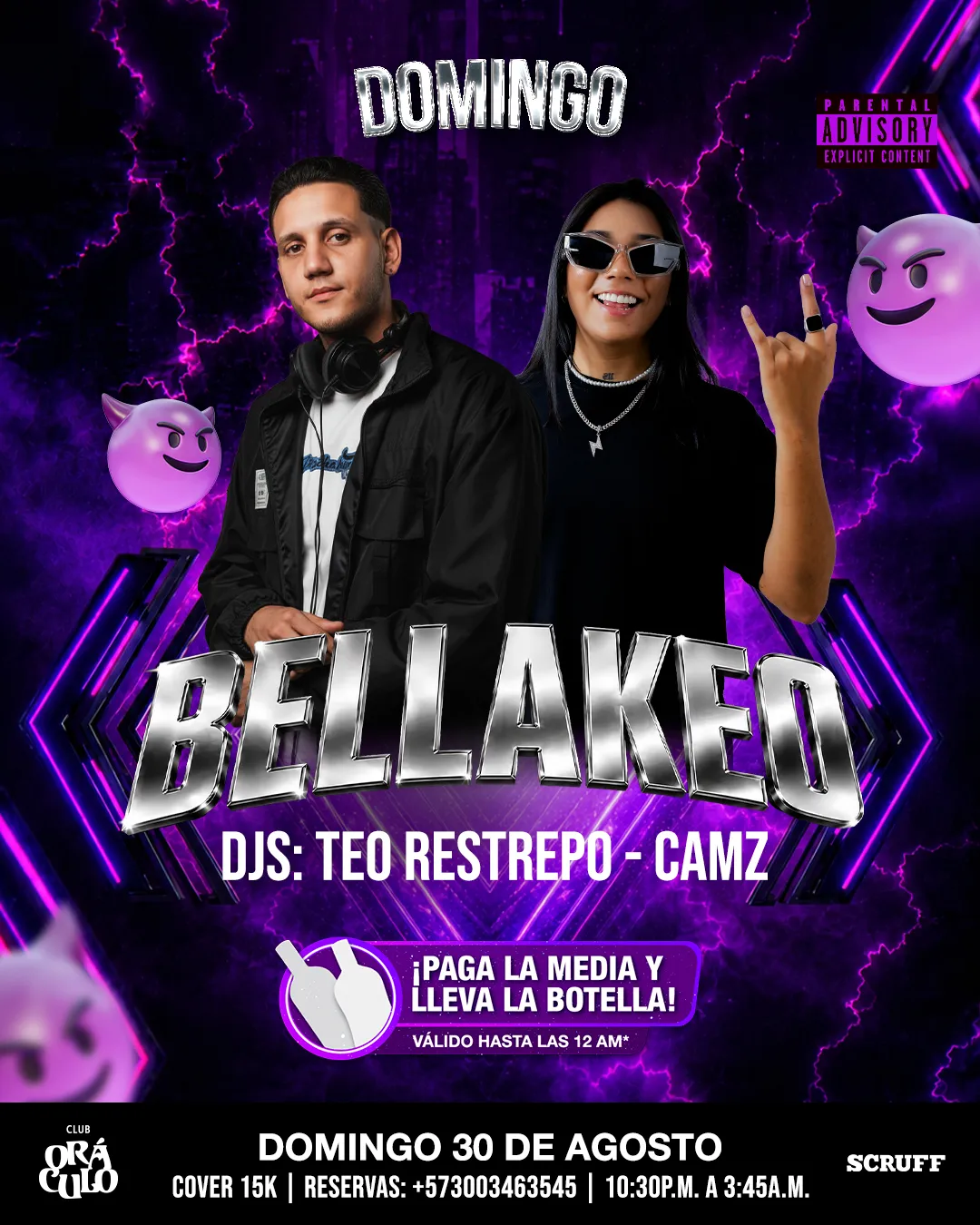 Rumba-Gay-Club-Oráculo-Domingo-Bellakeo