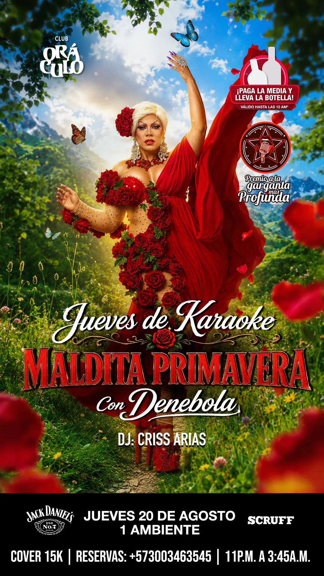 Evento jueves karaoke en Club Oráculo - Mobile