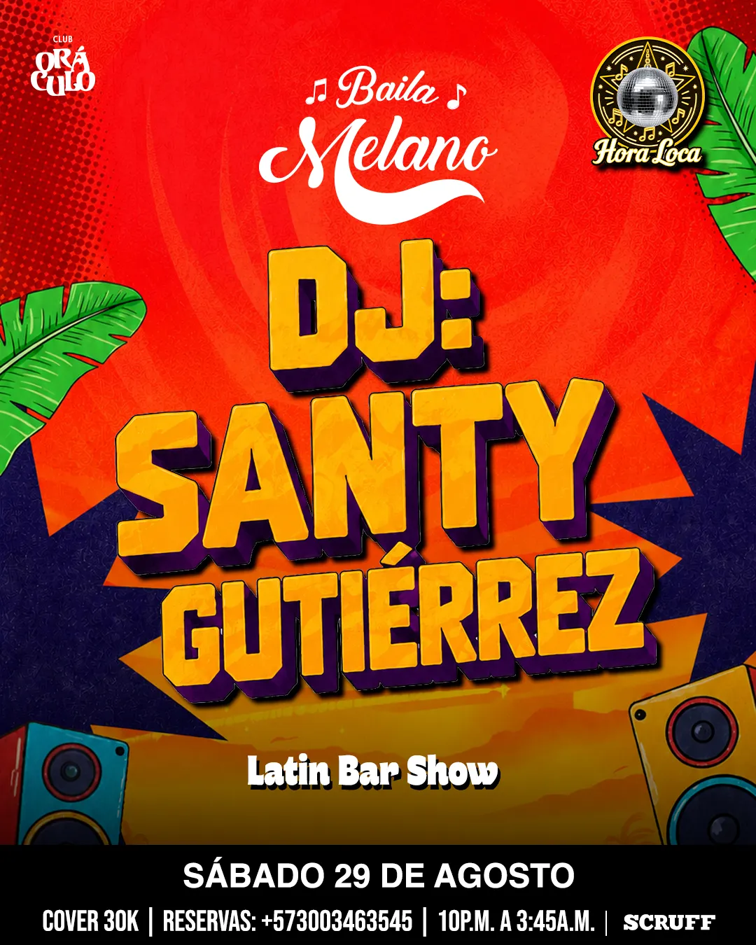 Rumba-Gay-Club-Oráculo-Sábado-Baila-Melano