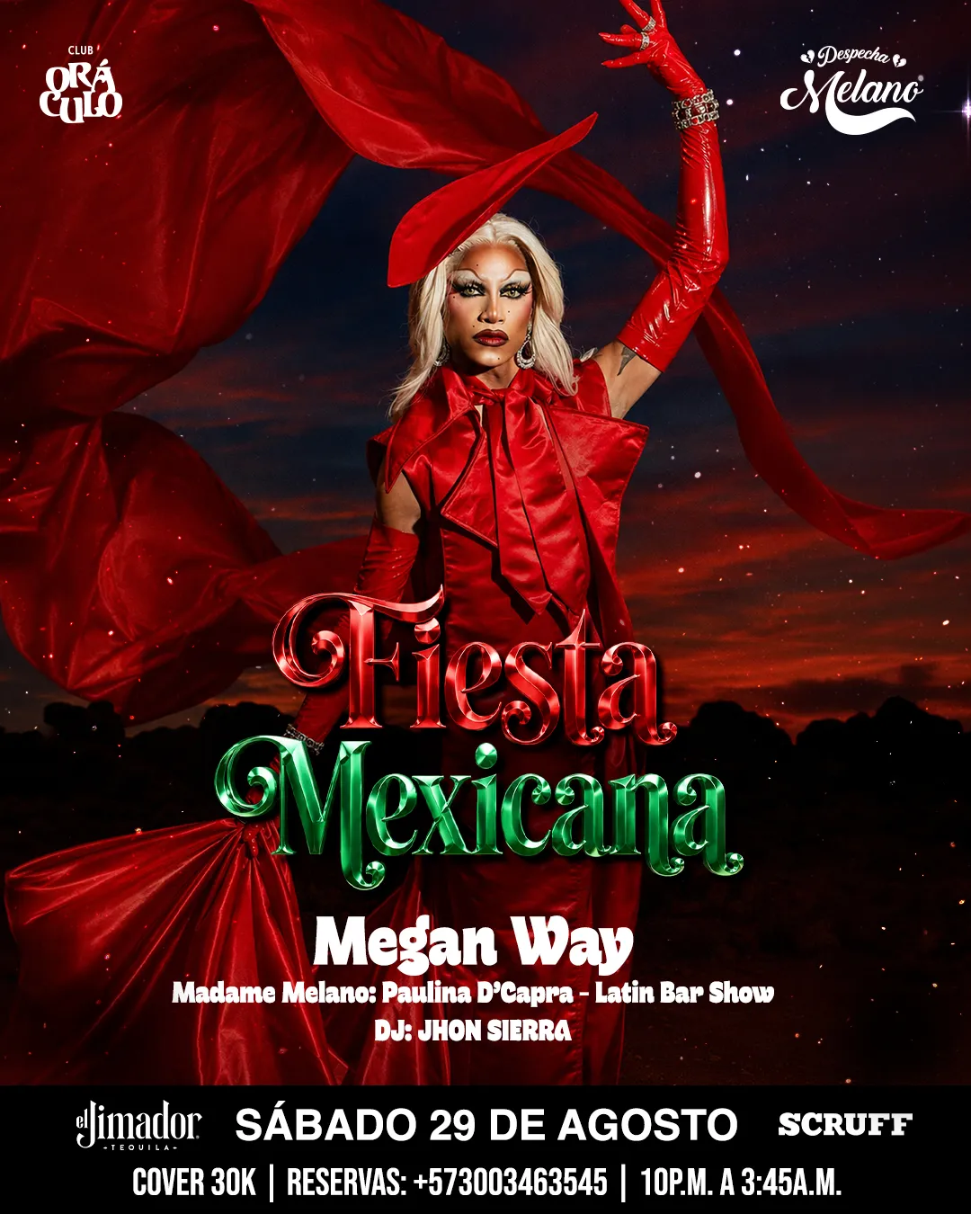 Rumba-Gay-Club-Oráculo-Sábado-Despecha-Melano