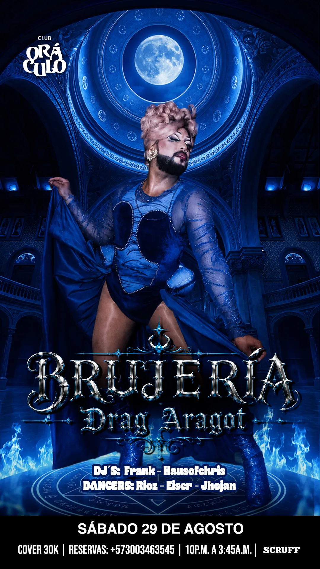 Evento sábado show drag en Club Oráculo - Desktop 1
