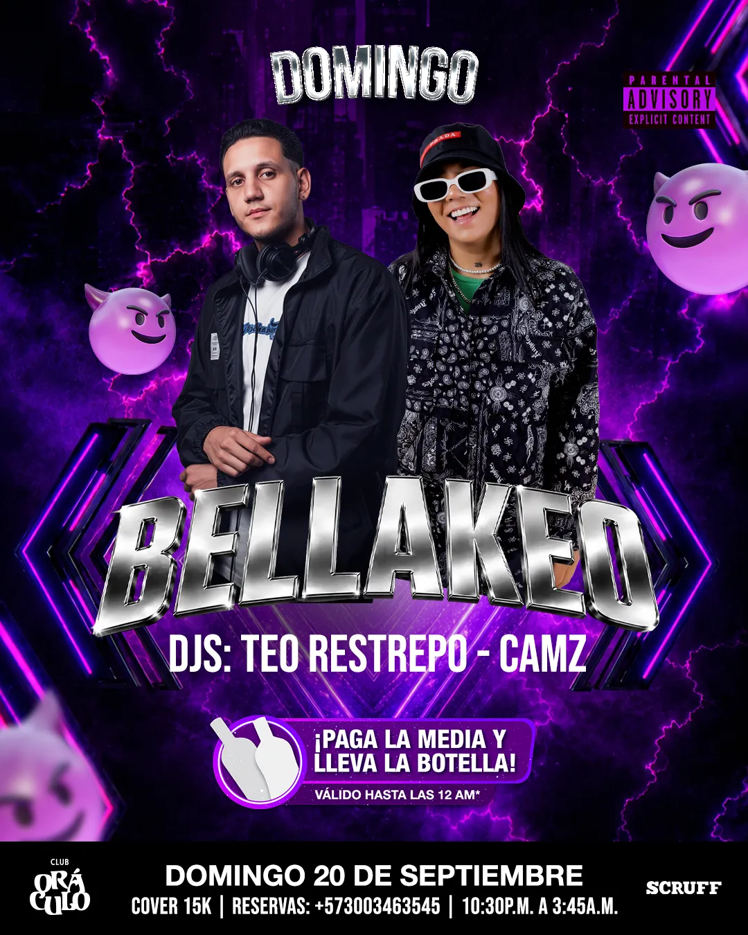 Rumba-Gay-Club-Oráculo-Domingo-Bellakeo