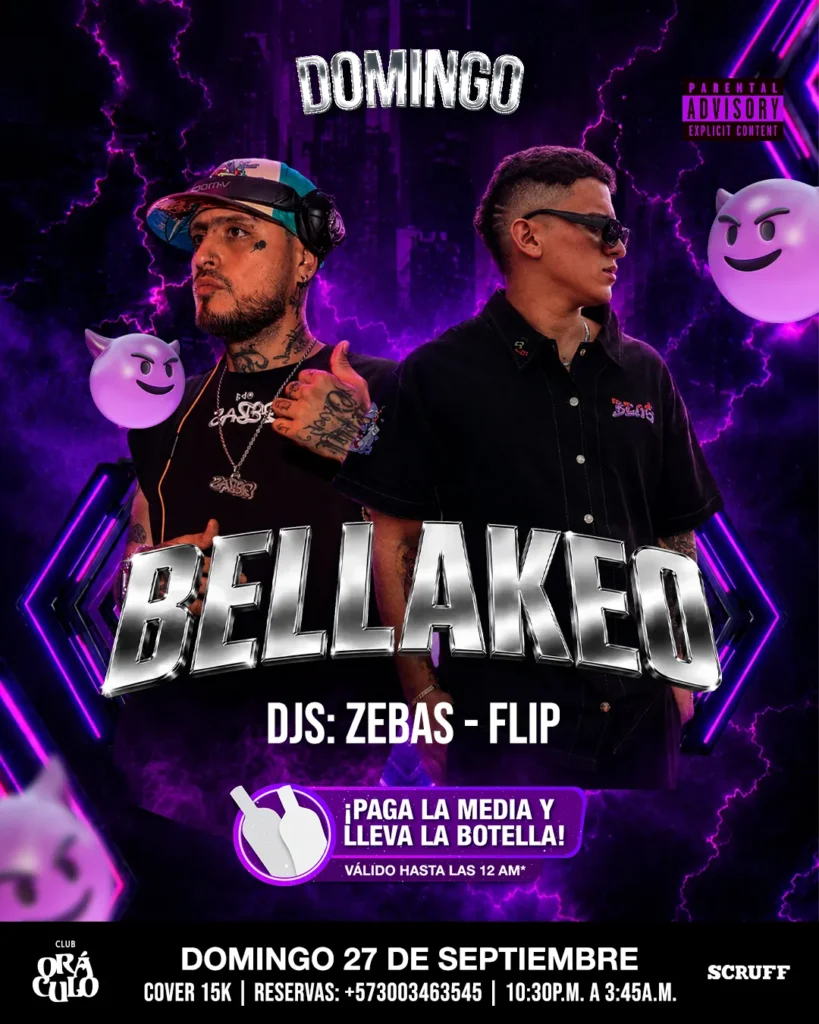 Rumba-Gay-Club-Oráculo-Domingo-Bellakeo