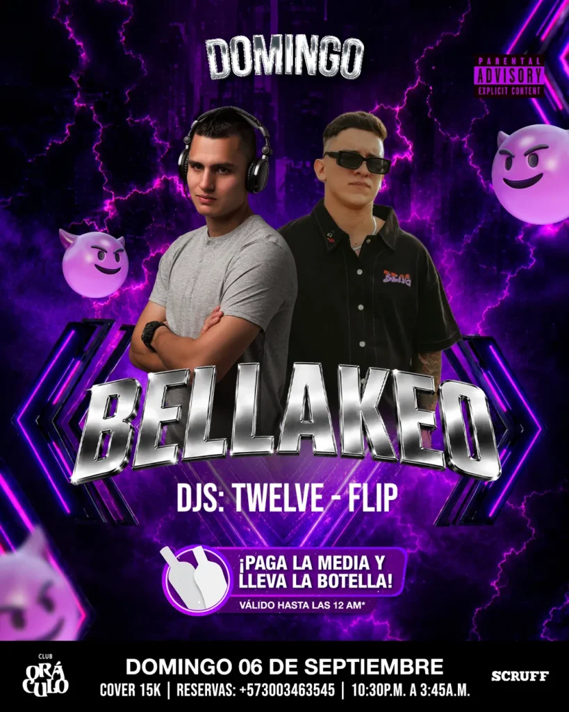 Rumba-Gay-Club-Oráculo-Domingo-Bellakeo