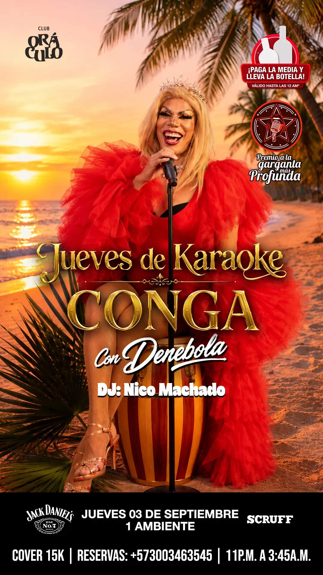 Evento jueves karaoke en Club Oráculo - Mobile