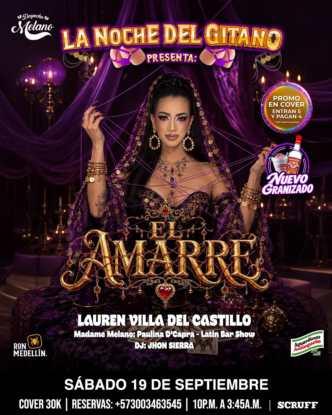 Rumba-Gay-Club-Oráculo-Sábado-Despecha-Melano