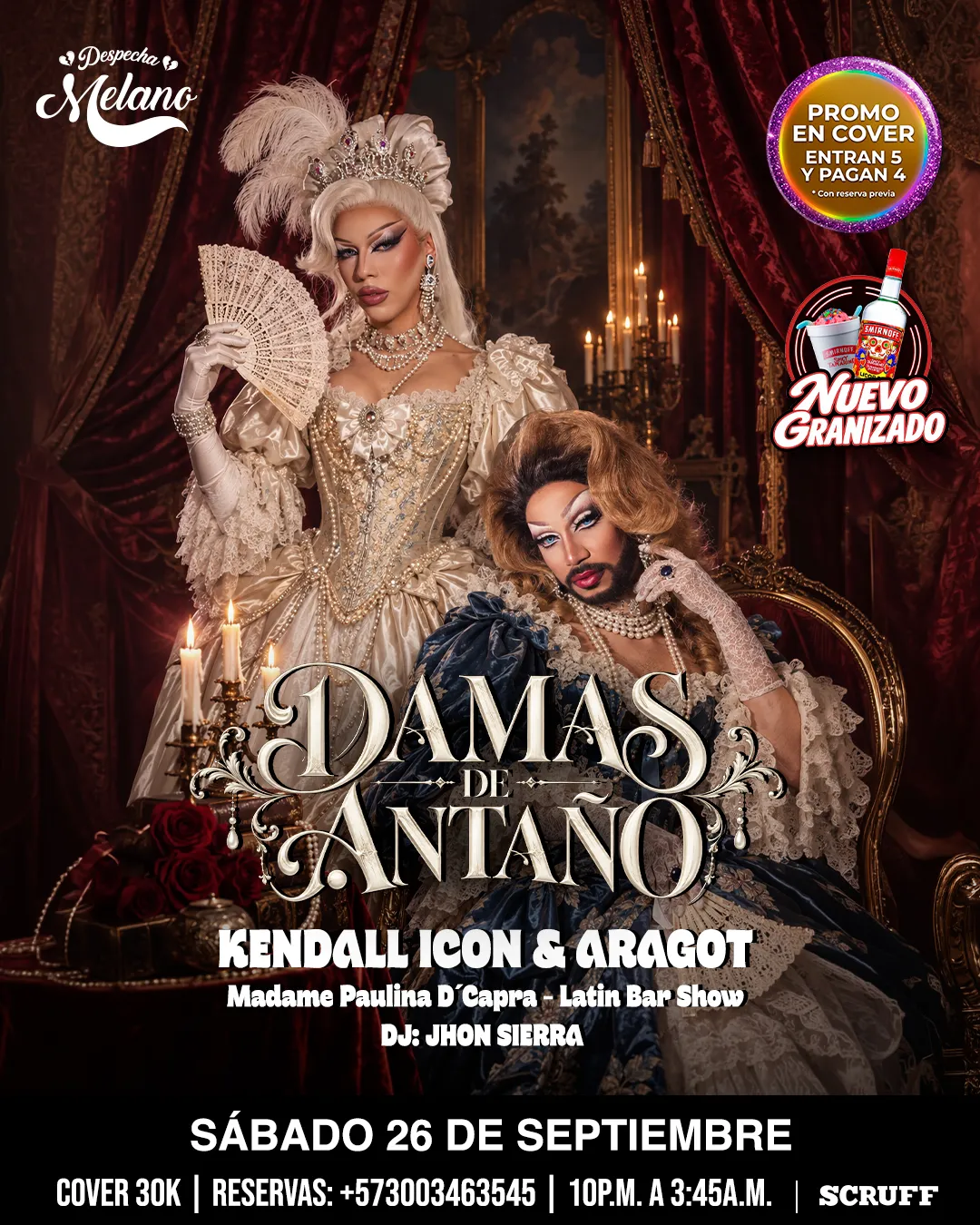 Rumba-Gay-Club-Oráculo-Sábado-Despecha-Melano