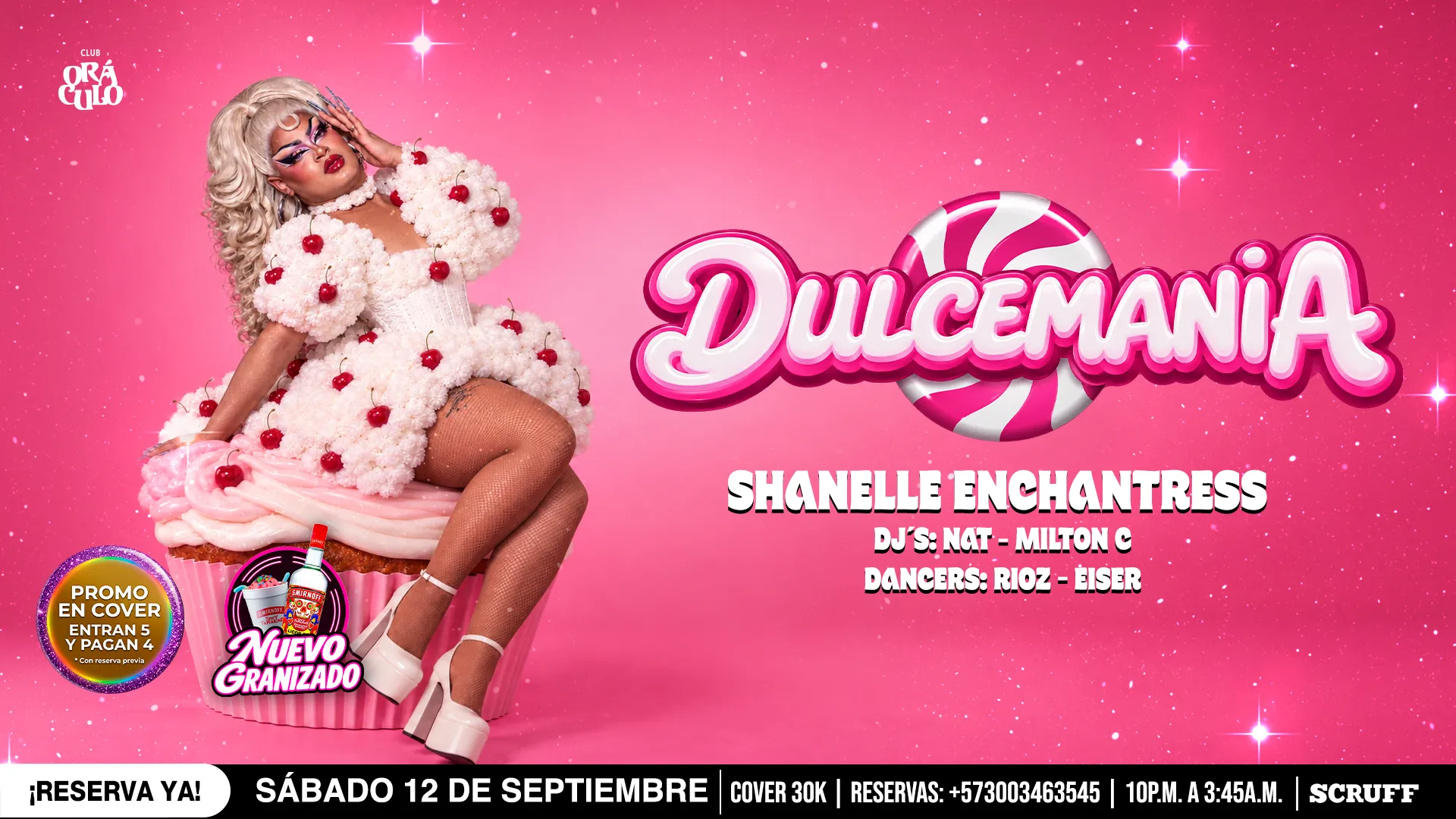 Evento sábado show drag en Club Oráculo - Mobile 1