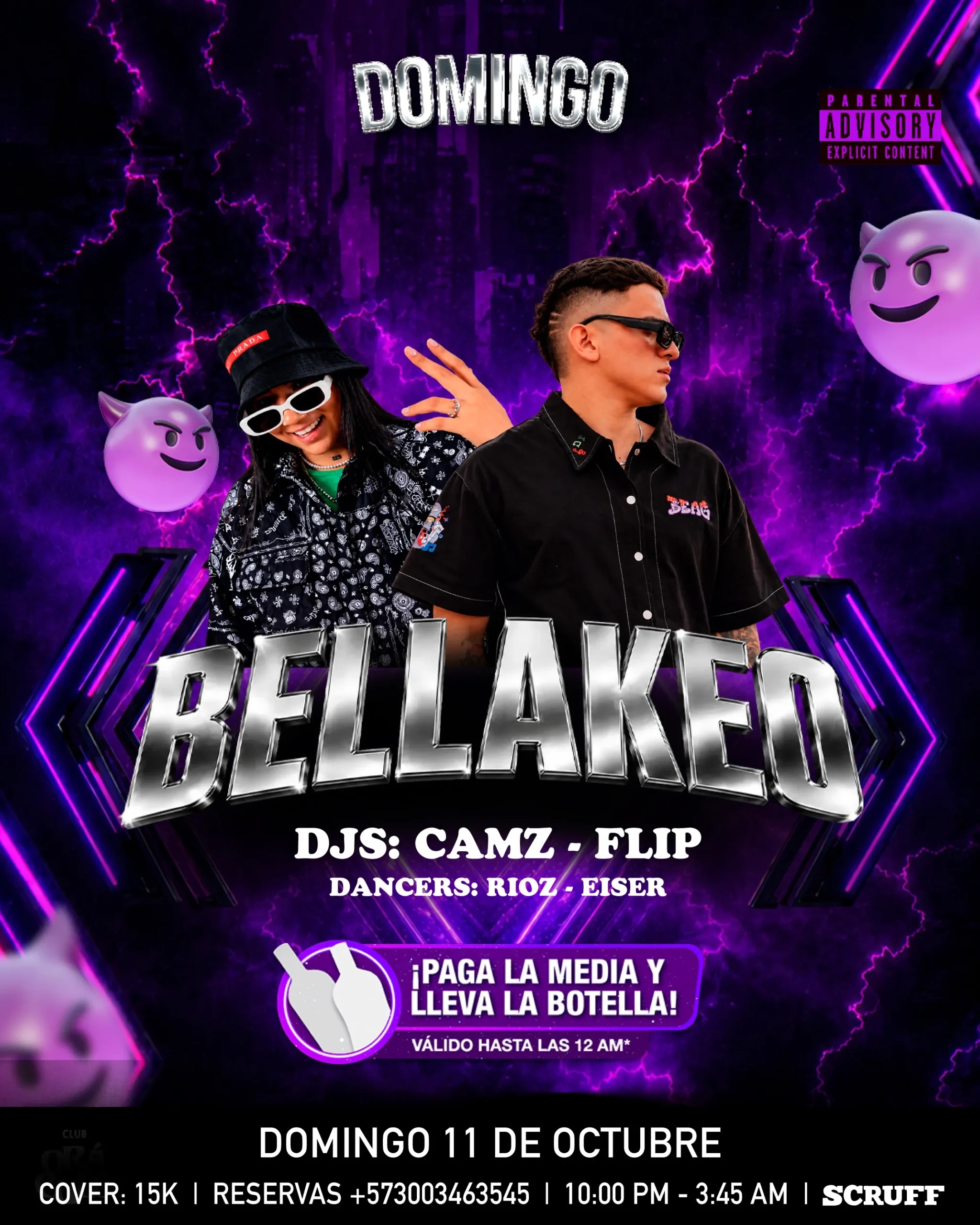 Rumba-Gay-Club-Oráculo-Domingo-Bellakeo