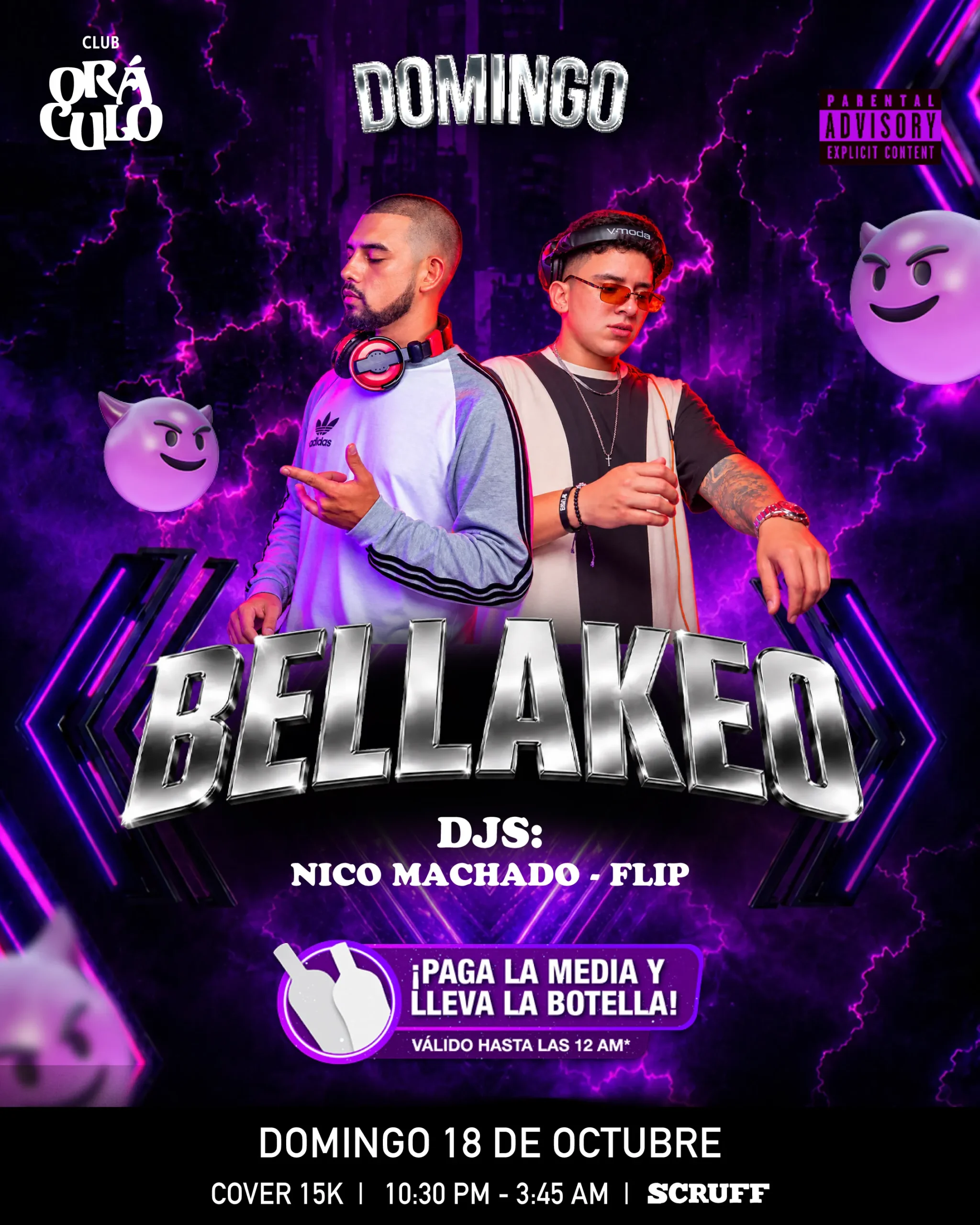 Rumba-Gay-Club-Oráculo-Domingo-Bellakeo