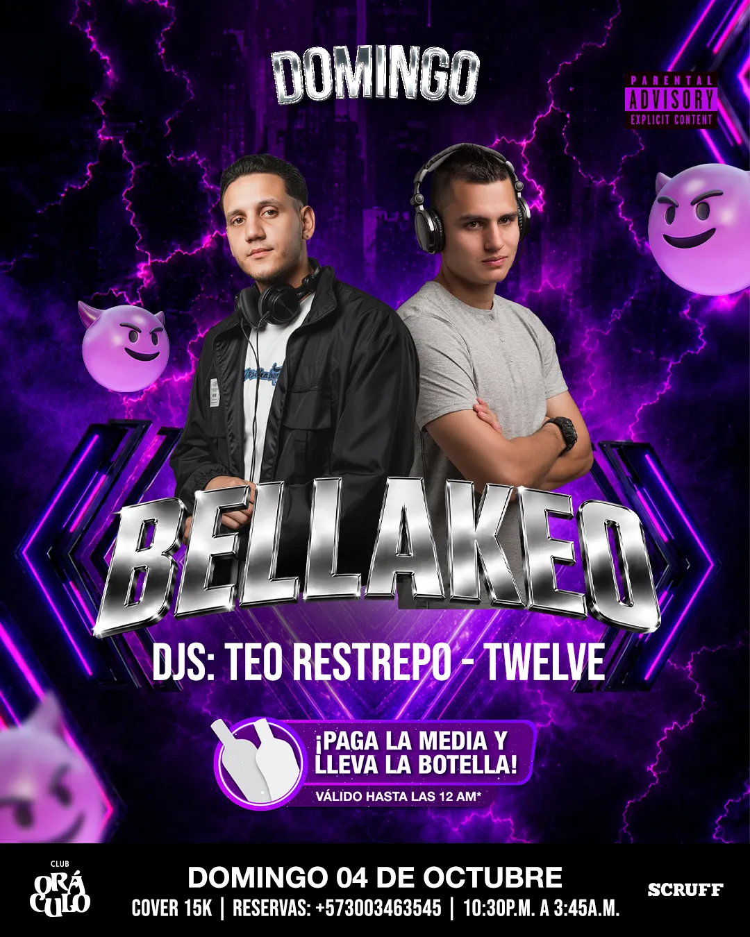 Rumba-Gay-Club-Oráculo-Domingo-Bellakeo