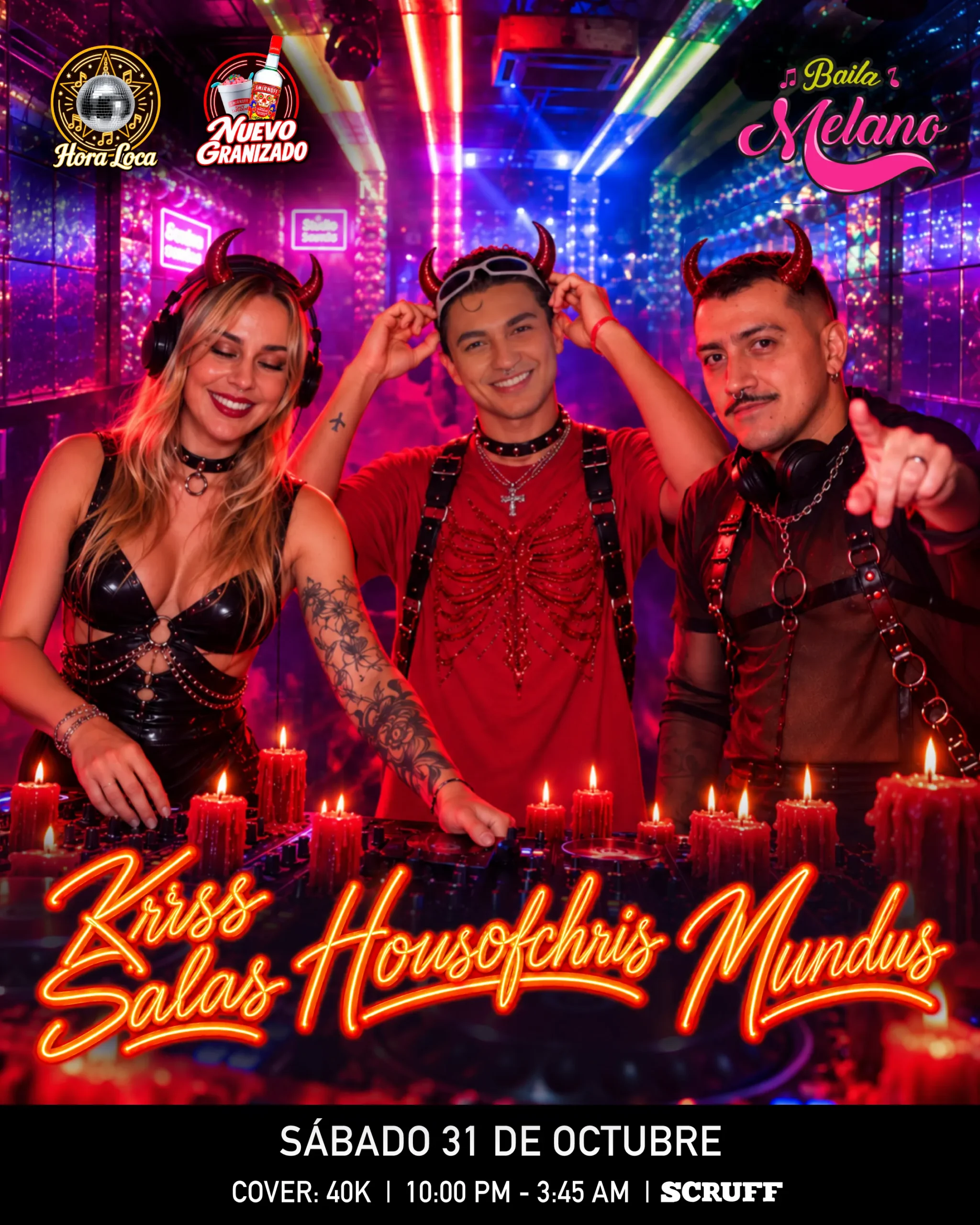 Rumba-Gay-Club-Oráculo-Sábado-Baila-Melano