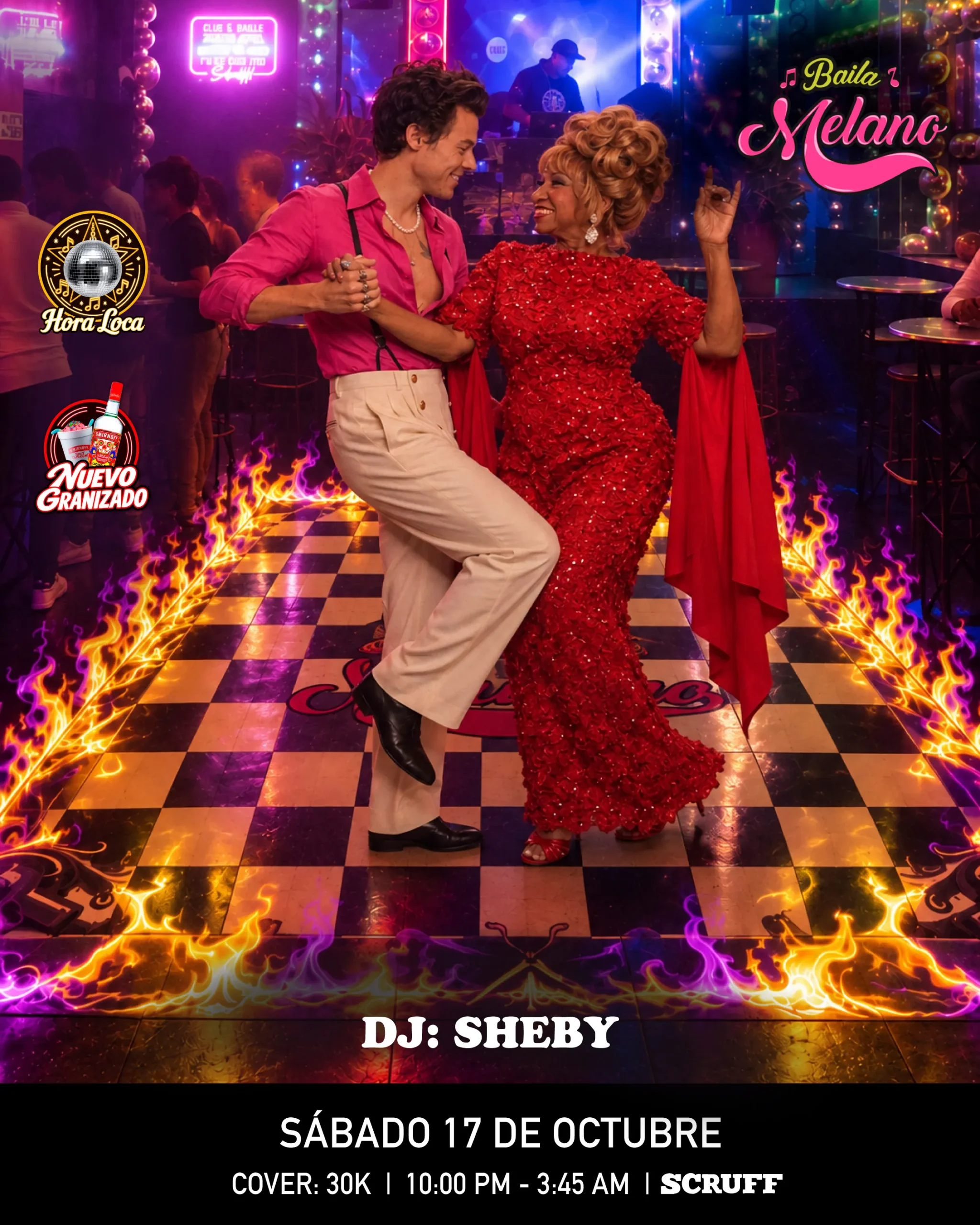 Rumba-Gay-Club-Oráculo-Sábado-Baila-Melano
