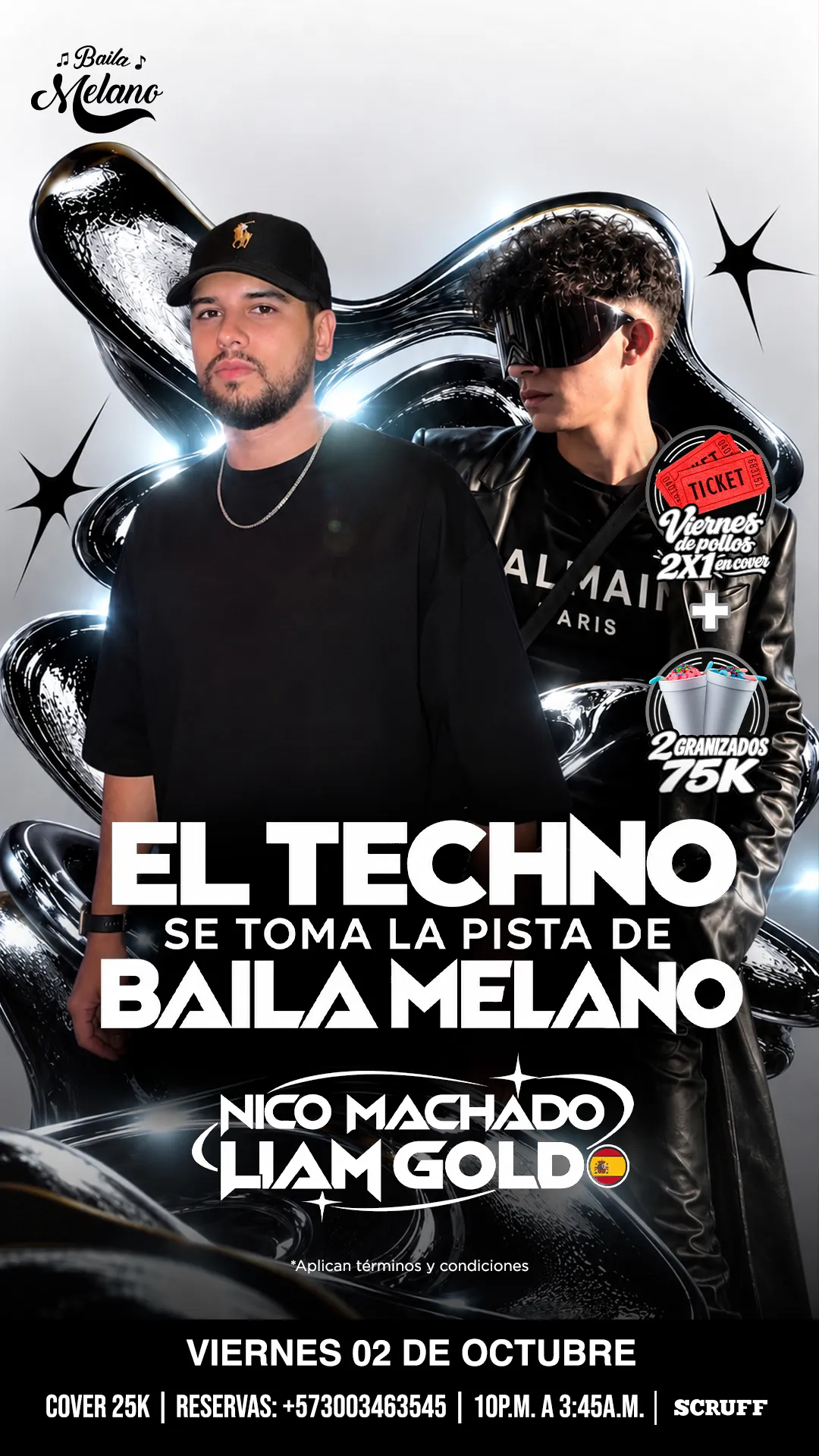 Rumba-Gay-Club-Oráculo-Viernes-Baila-Melano-Mobile